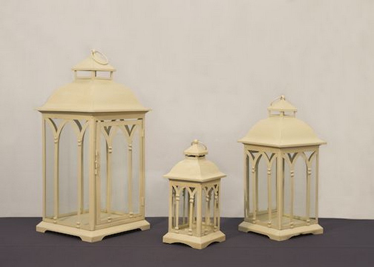 Melrose Lanterns, Ivory 3 Sizes Available
